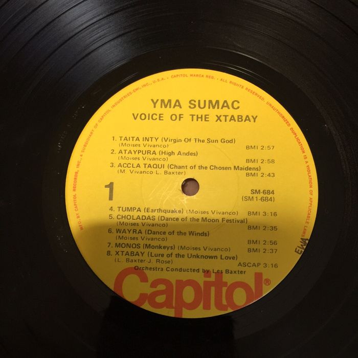 Vinil: Yma Sumac - The voice of Xtabay - 1950 Raro