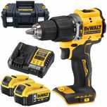 Wkrętarka Udarowa 18v Dewalt 68nm Zestaw 2x5ah Dcd100yp2t