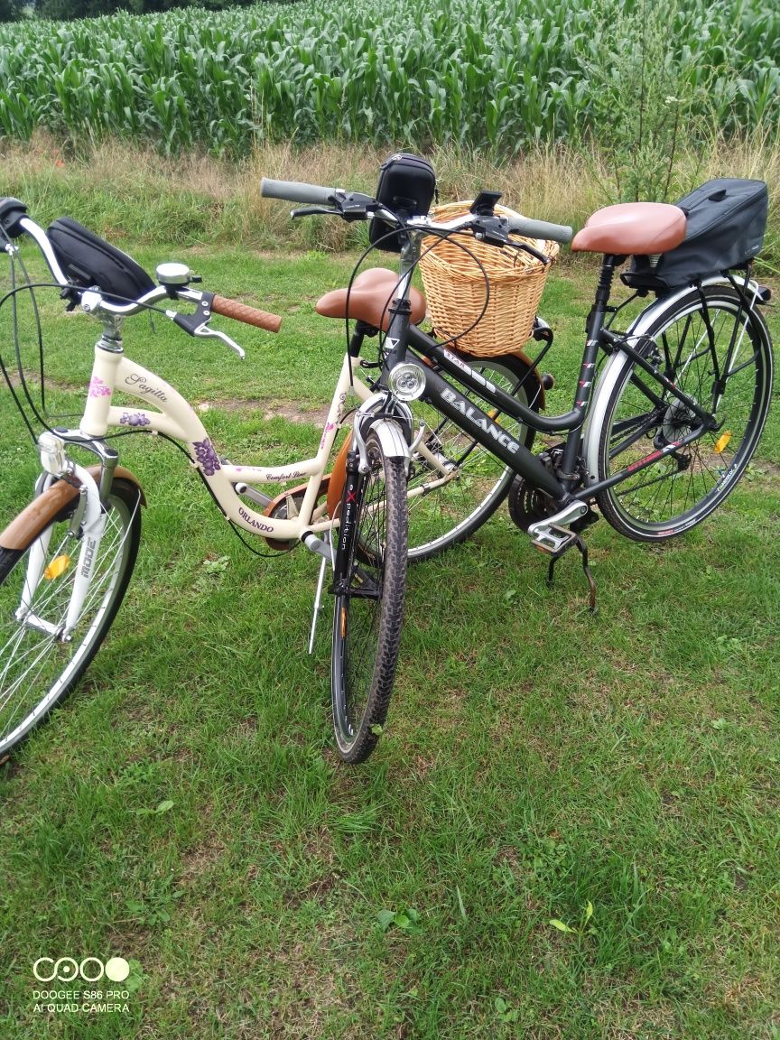 Rowery w dobrej cenie dwie sztuki