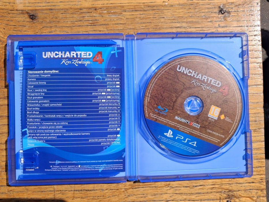 Gra PS4 Uncharted 4 Kres Złodzieja - Polska wersja językowa