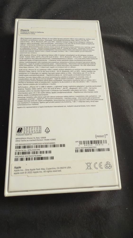 IPhone 14 Red w dobrym stanie