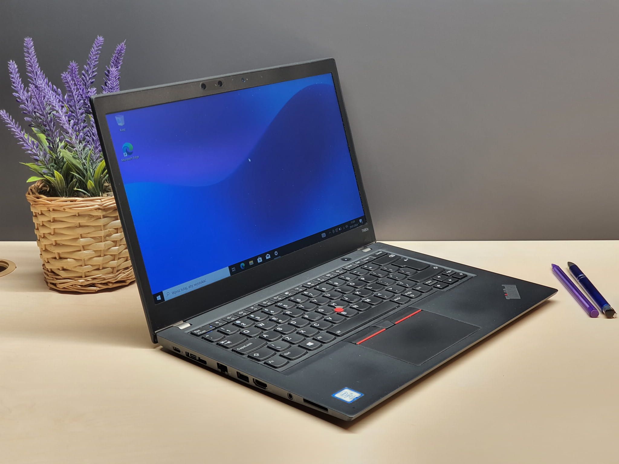 Laptop Lenovo ThinkPad T480s | i5-8350U / FHD / 16RAM / 256GB / OUTLET