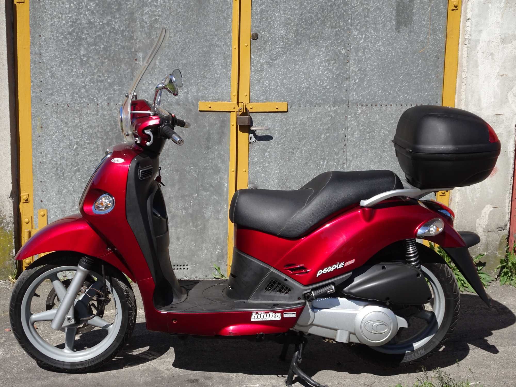 Kymco People 250 Bezwypadkowy z Niemiec  Kufer Szyba. beverly scarabeo