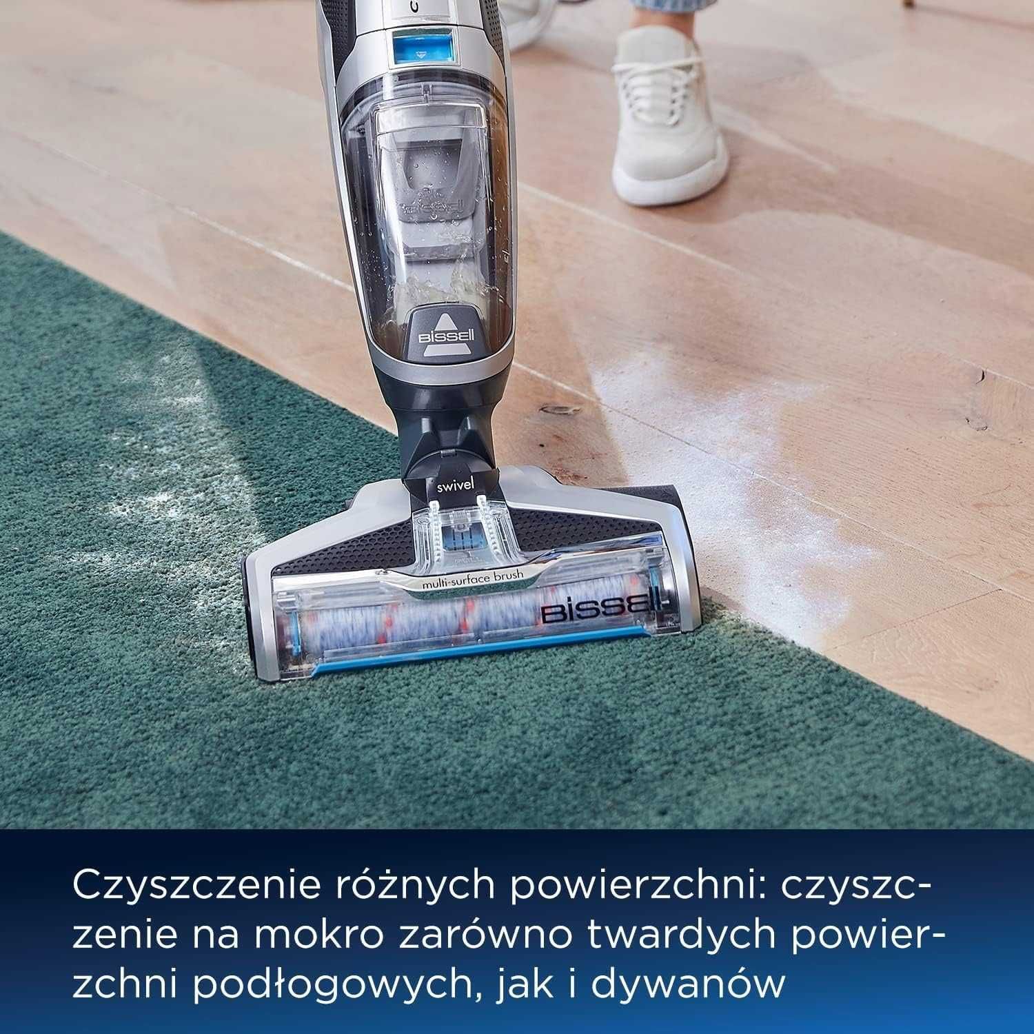 BISSELL CrossWave C3 Pro | 3 w 1 Odkurzacz na Mokro i Sucho