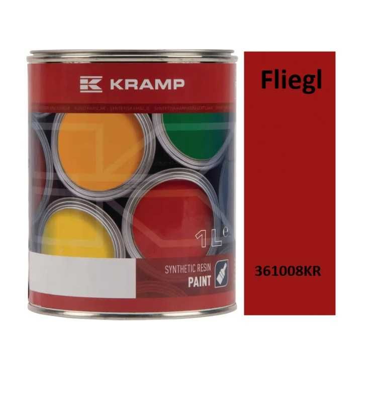 Lakier Kram do maszyn Fliegl 361008KR czerwony 1L