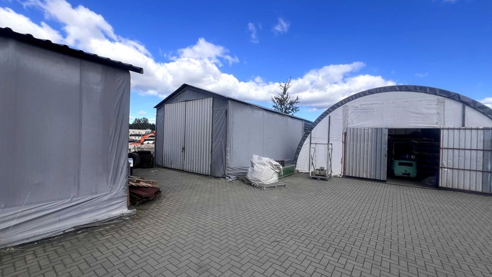 Namiot magazynowy 9,76x 6,1m hala magazynowa wiata zadaszenie namiot
