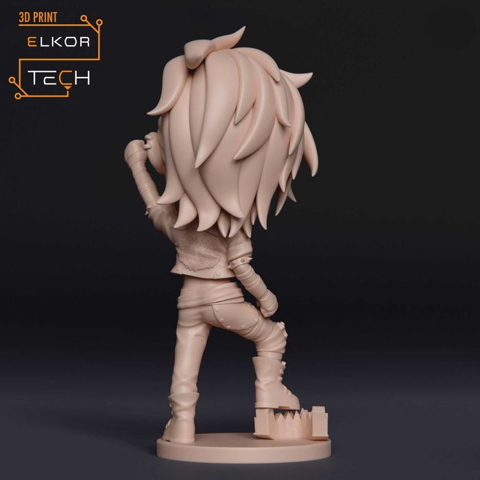 Vi z Arcane - Figurka Kolekcjonerska w Stylu Chibi