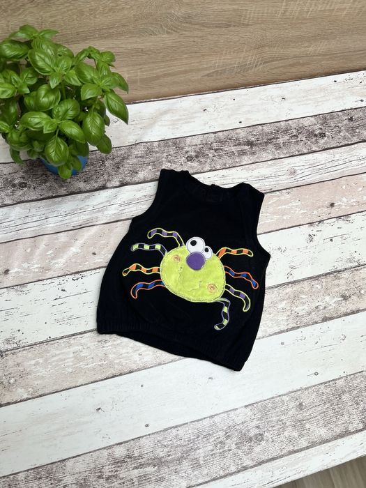 Kamizelka, przebranie, pająk, rozmiar 0-3 mc