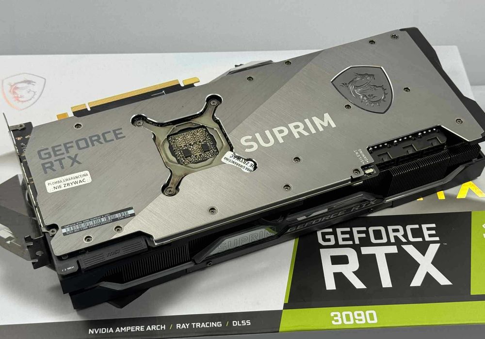 Topowa Karta graficzna MSI GeForce RTX 3090 SUPRIM X 24GB GDDR6X GW 12
