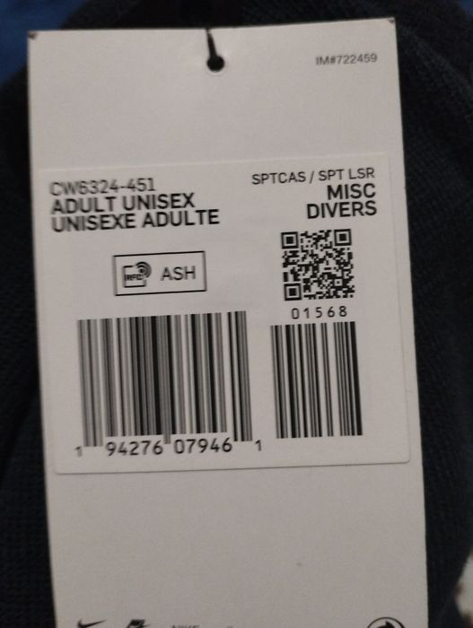 Czapka zimowa NIKE SPORTSWEAR cuffed beanie