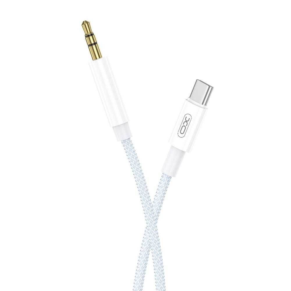 Kabel AUX Jack 3,5mm-USB-C XO 1M