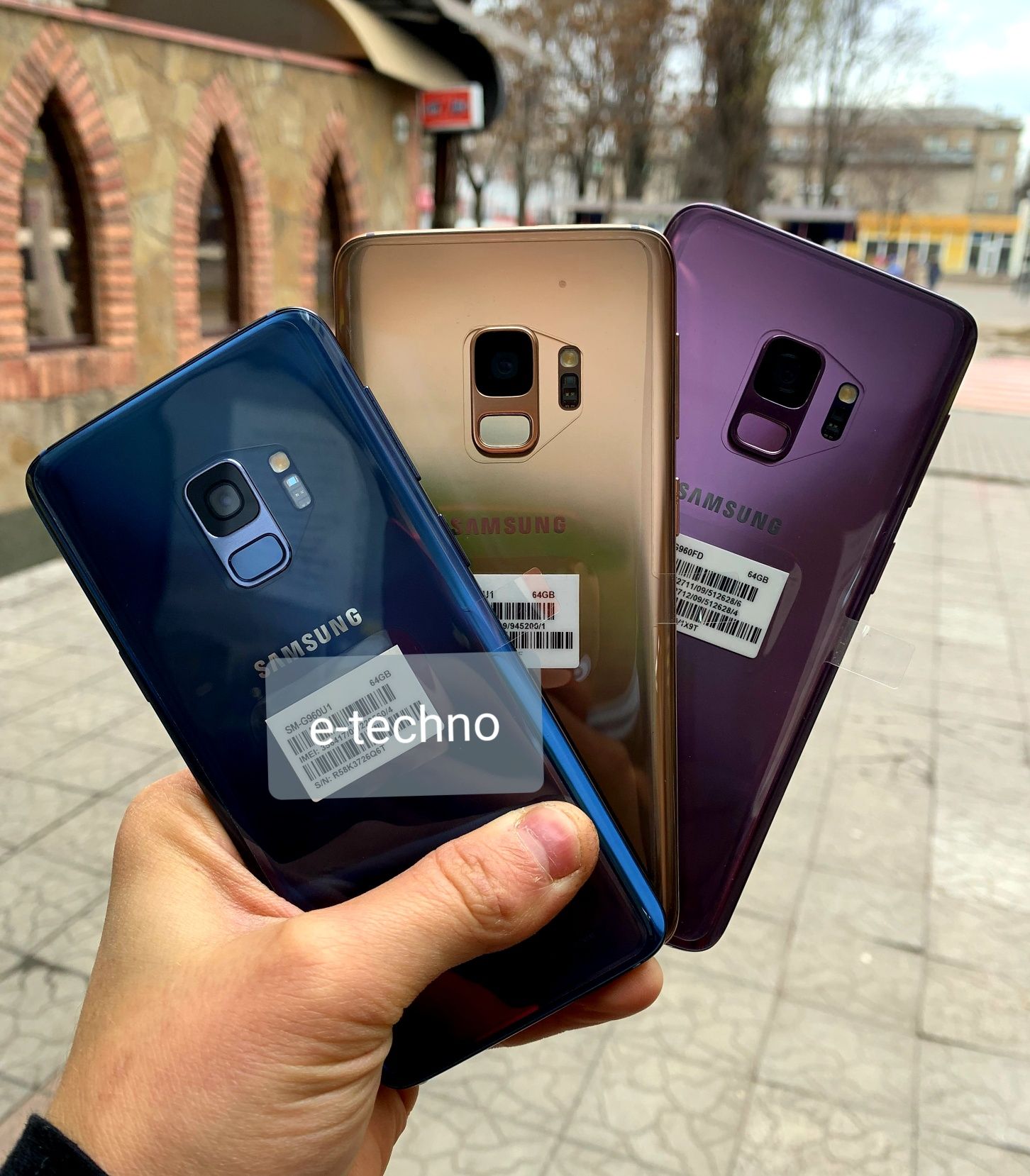 Samsung Galaxy S9 G9600, S9 G960FD Duos 64Gb Black,Blue,Gold,Red Новые