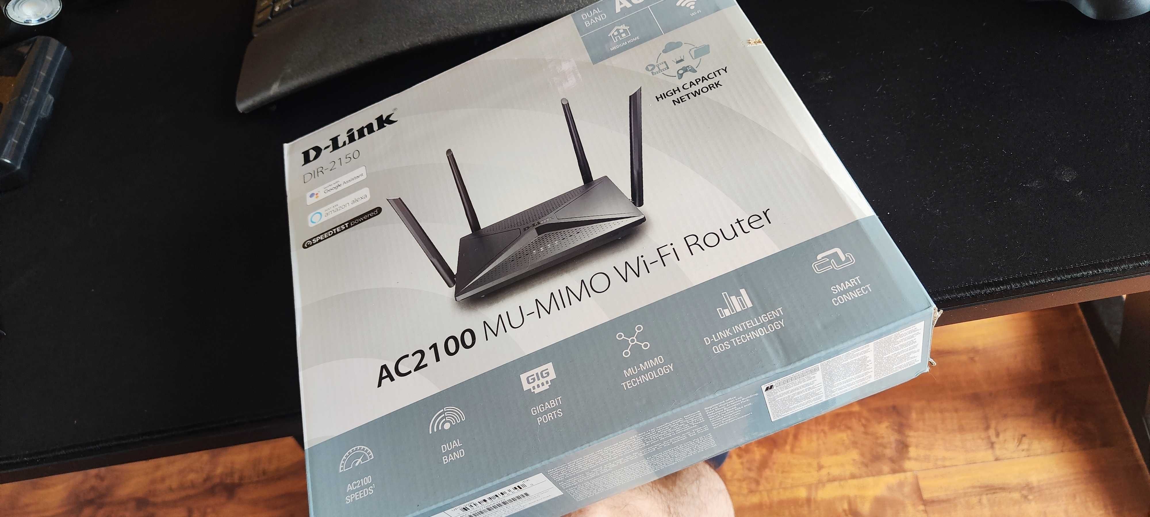 Router D-Link AC2100 otwarty, nieużywany