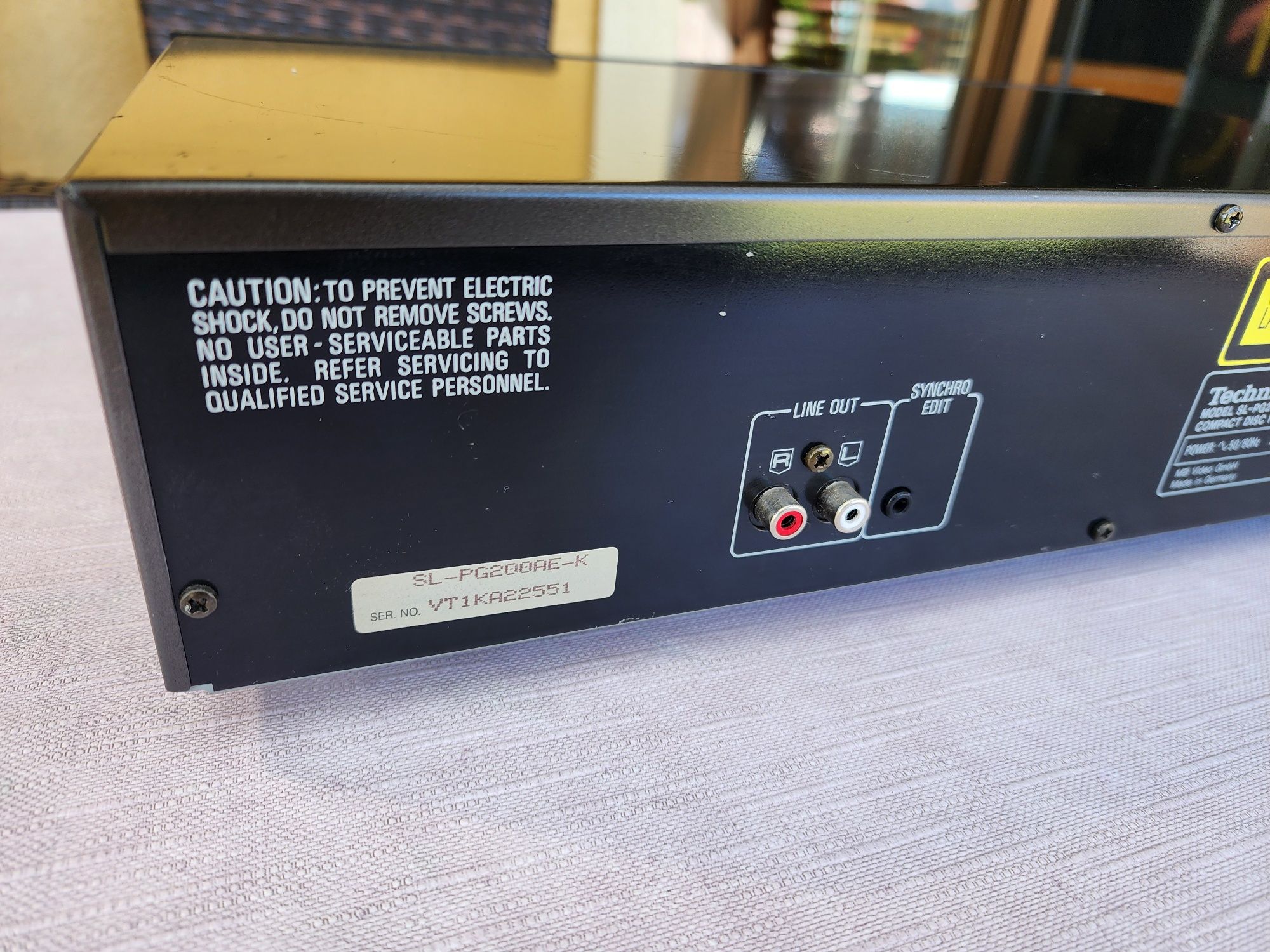 CD odtwarzacz Technics SL-PG200A