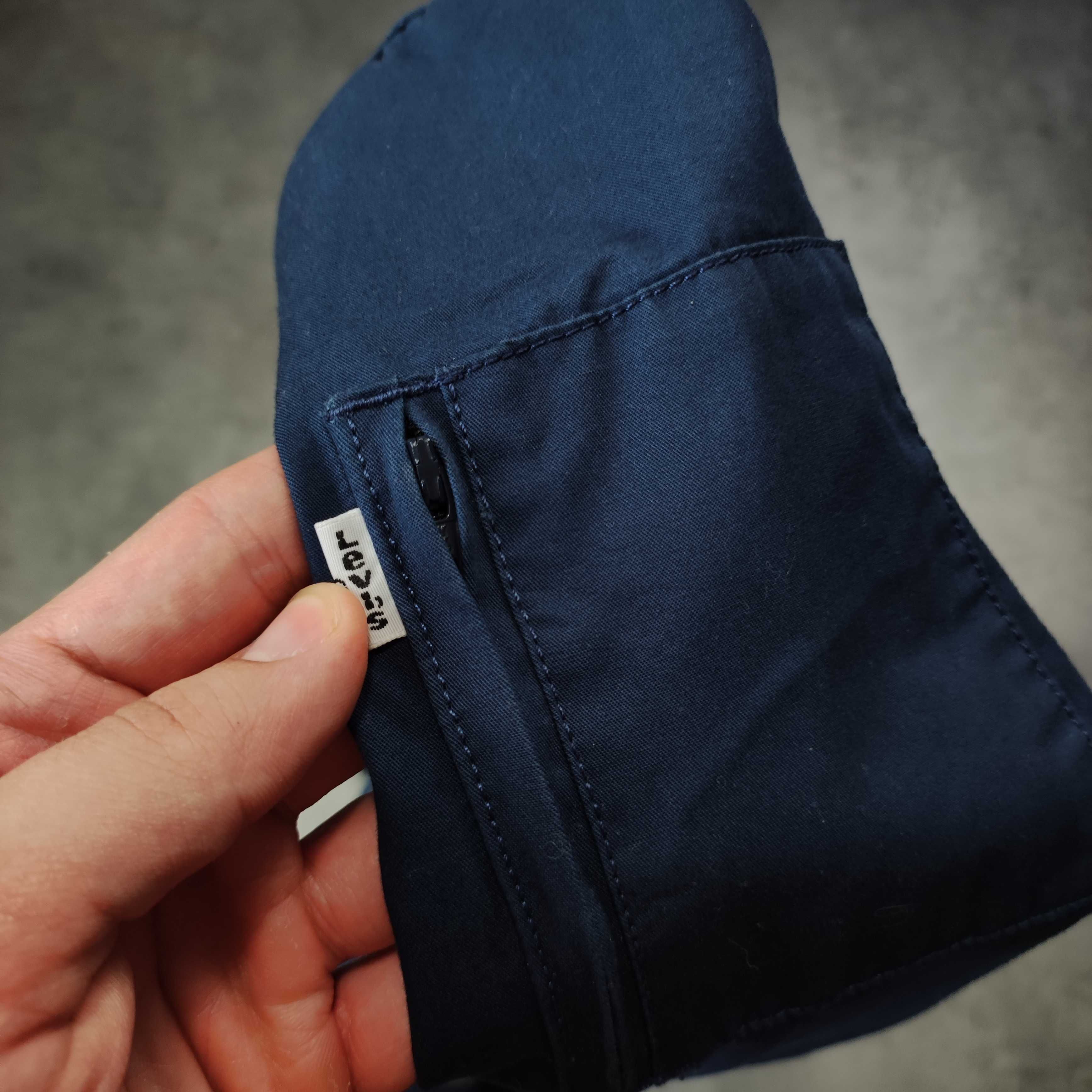 MĘSKA Kurtka Lekka Bomberka Bomber Elegancka Rozpinana Levis Granatowa