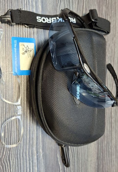 Okulary Rowerowe Nowe cały komplet.