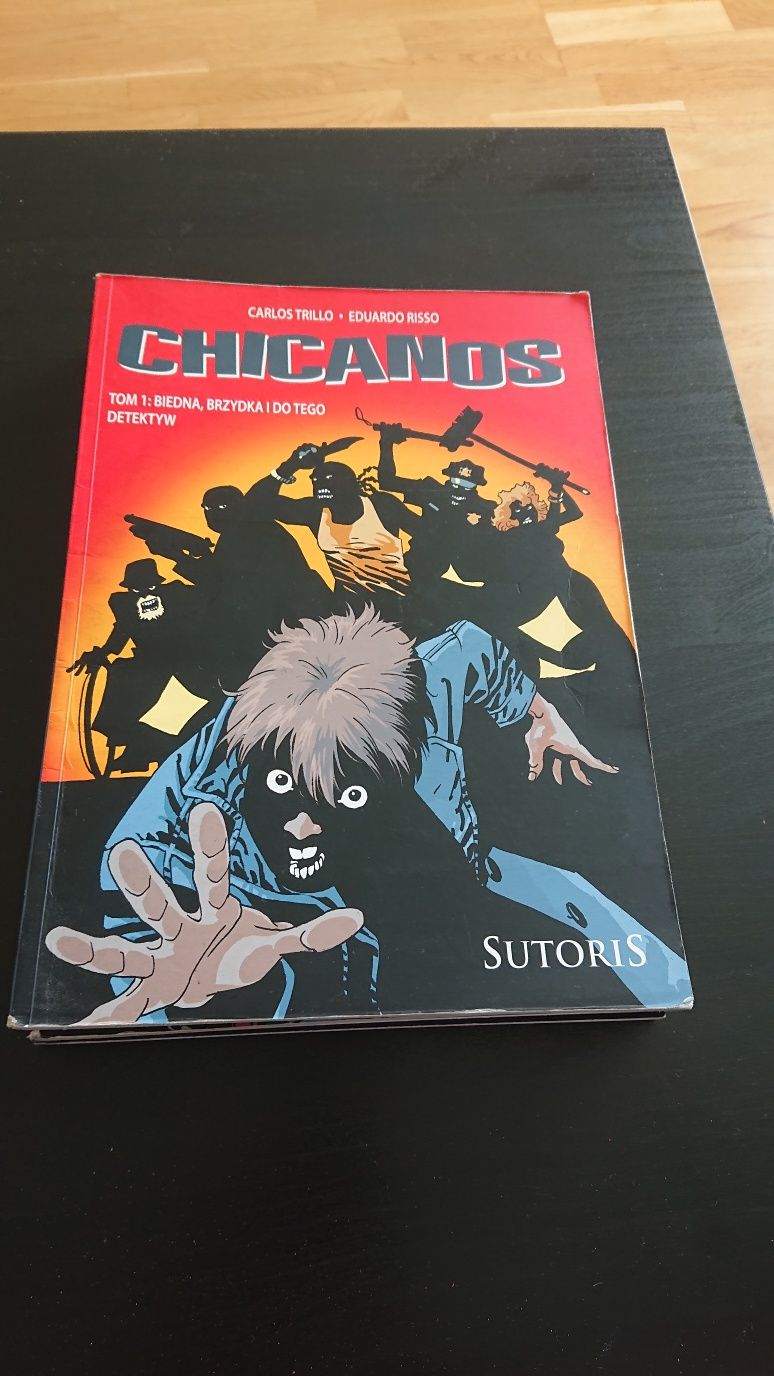 Komiks, Chicanos, tom 1-4, Trillo, Risso