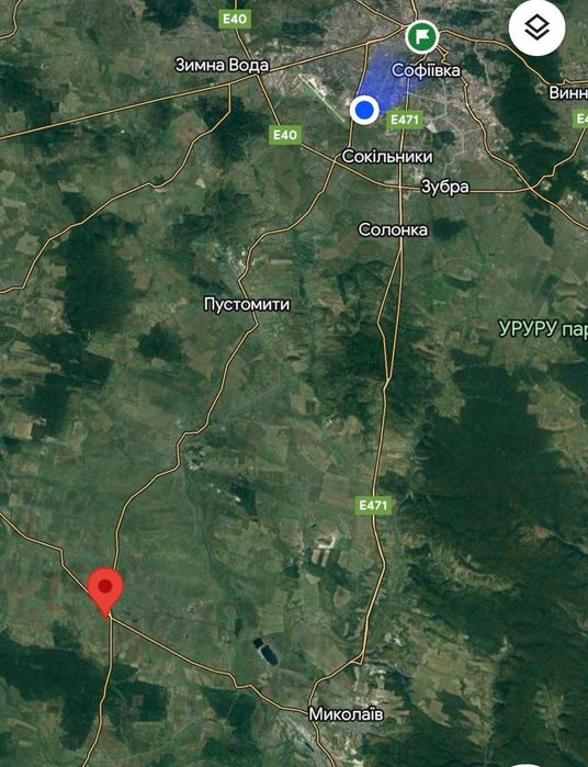 земля, Промисловість, Велика Горожанка, Львівська область