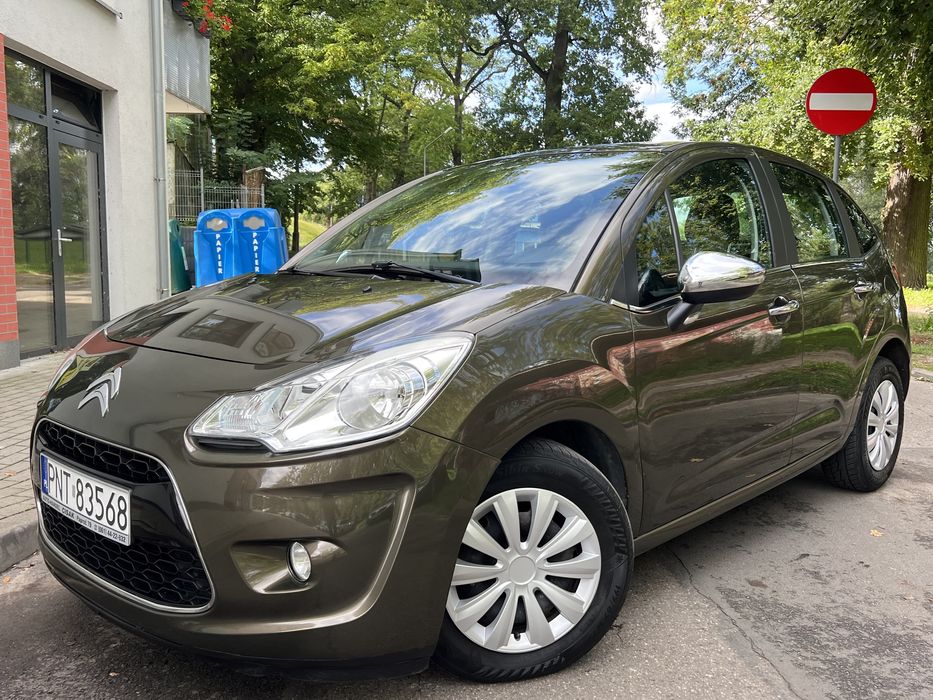 Citroen C3 1.2 Benzyna 82KM 2013R 5 Drzwi Klima Tenpomat Czujniki Park