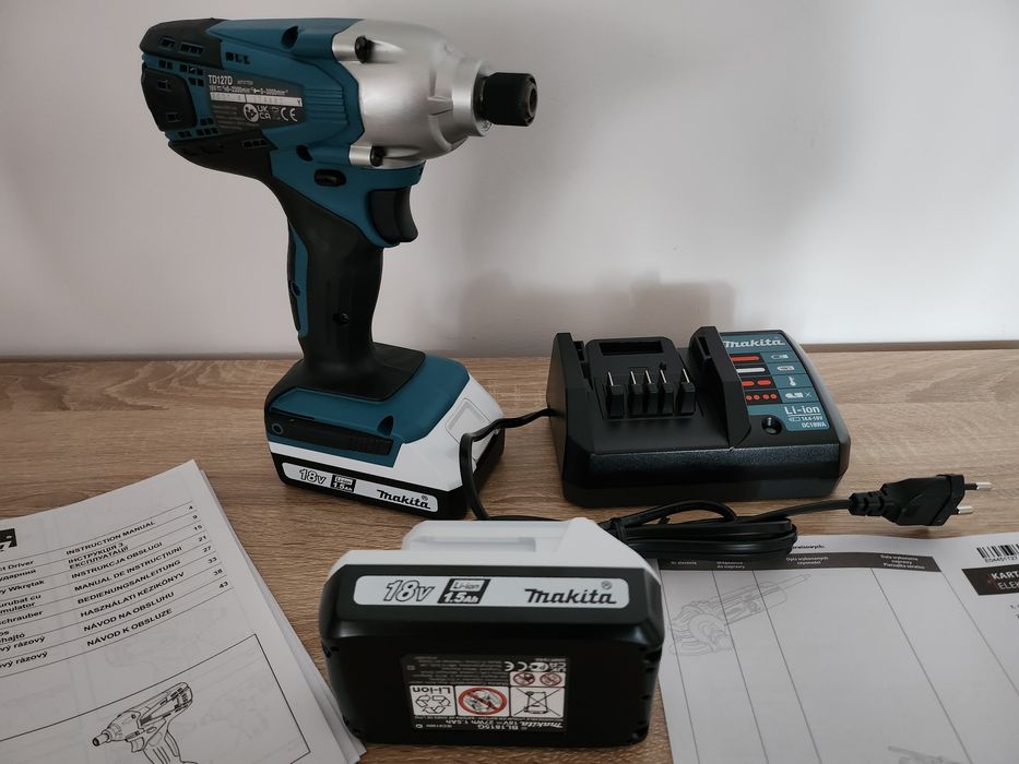 Nowa zakrętarka Makita 18V klucz udarowa wkrętarka bosch aeg metabo