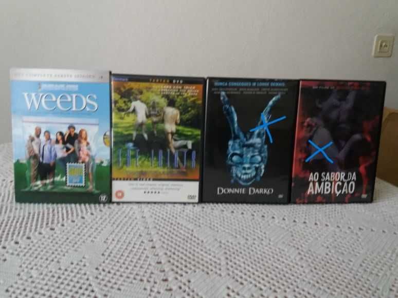 DVDs (originais) e 1 jogo de Computador 1€ cada