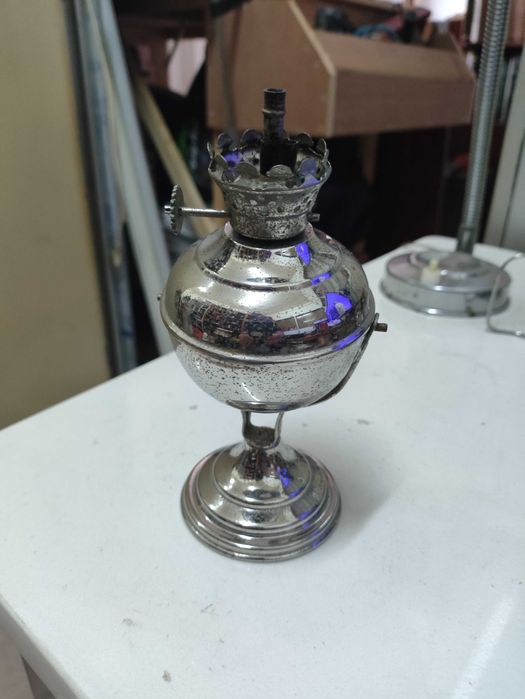 Lamparina pequena Vintage de mesa ou de parede