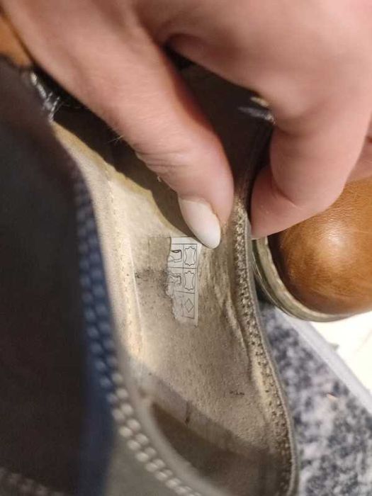 skórzane buty męskie rozm. 42 firmy Gino Rossi