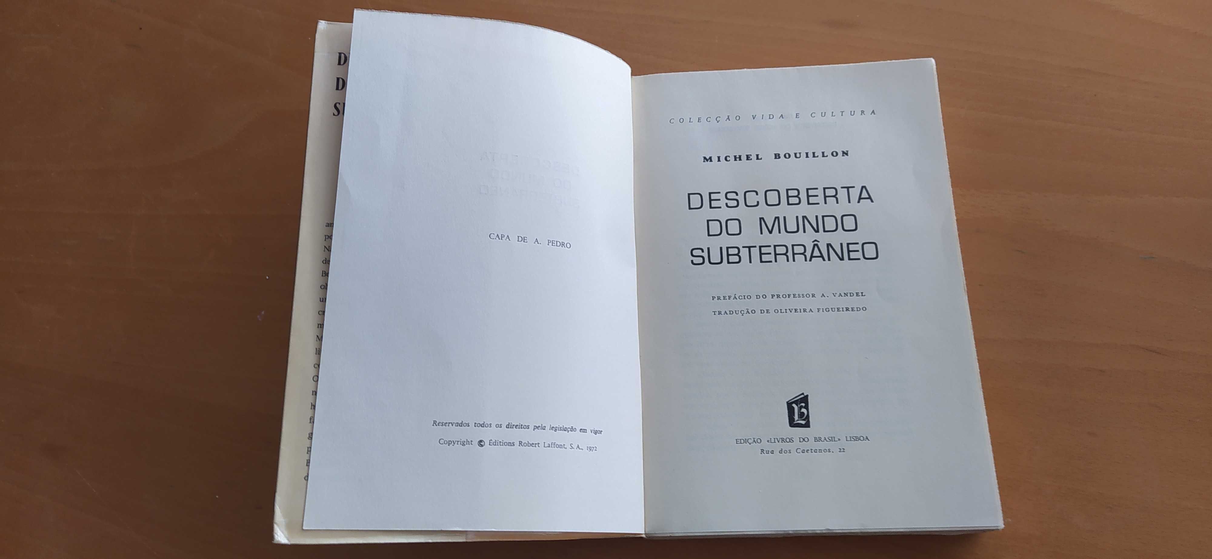 Michel Bouillon Descoberta do mundo subterraneo