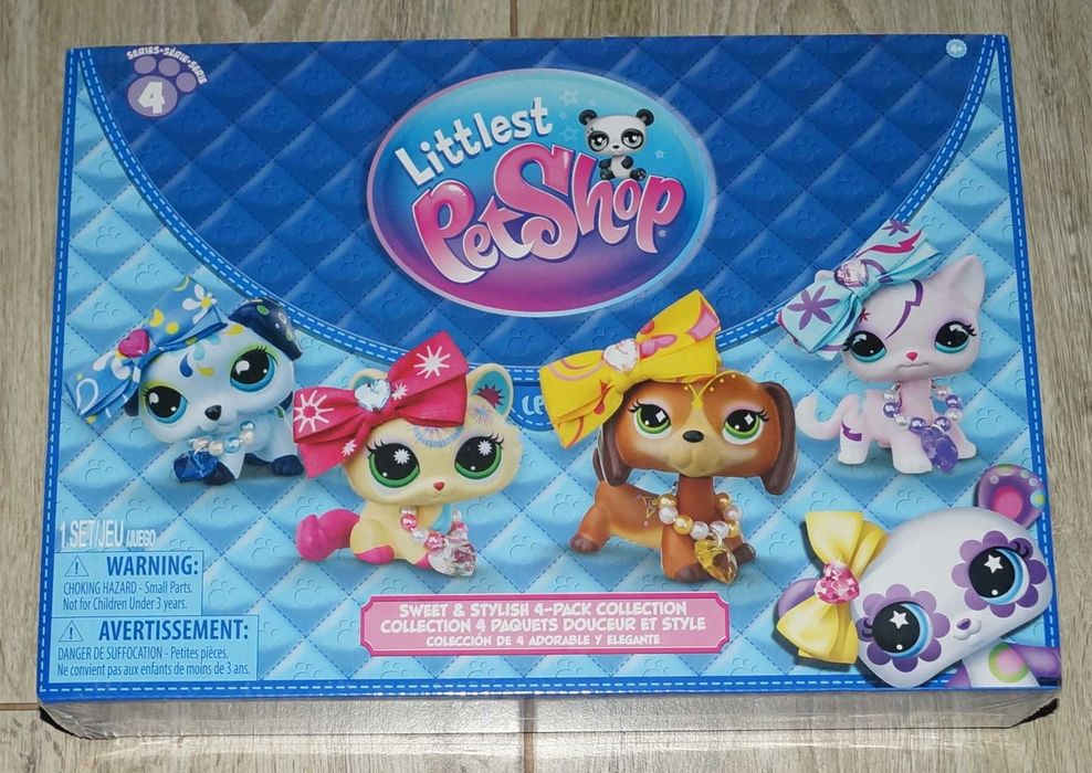LPS Littlest Pet Shop Sweet & Stylish 4-pack oryginalny zestaw 2025