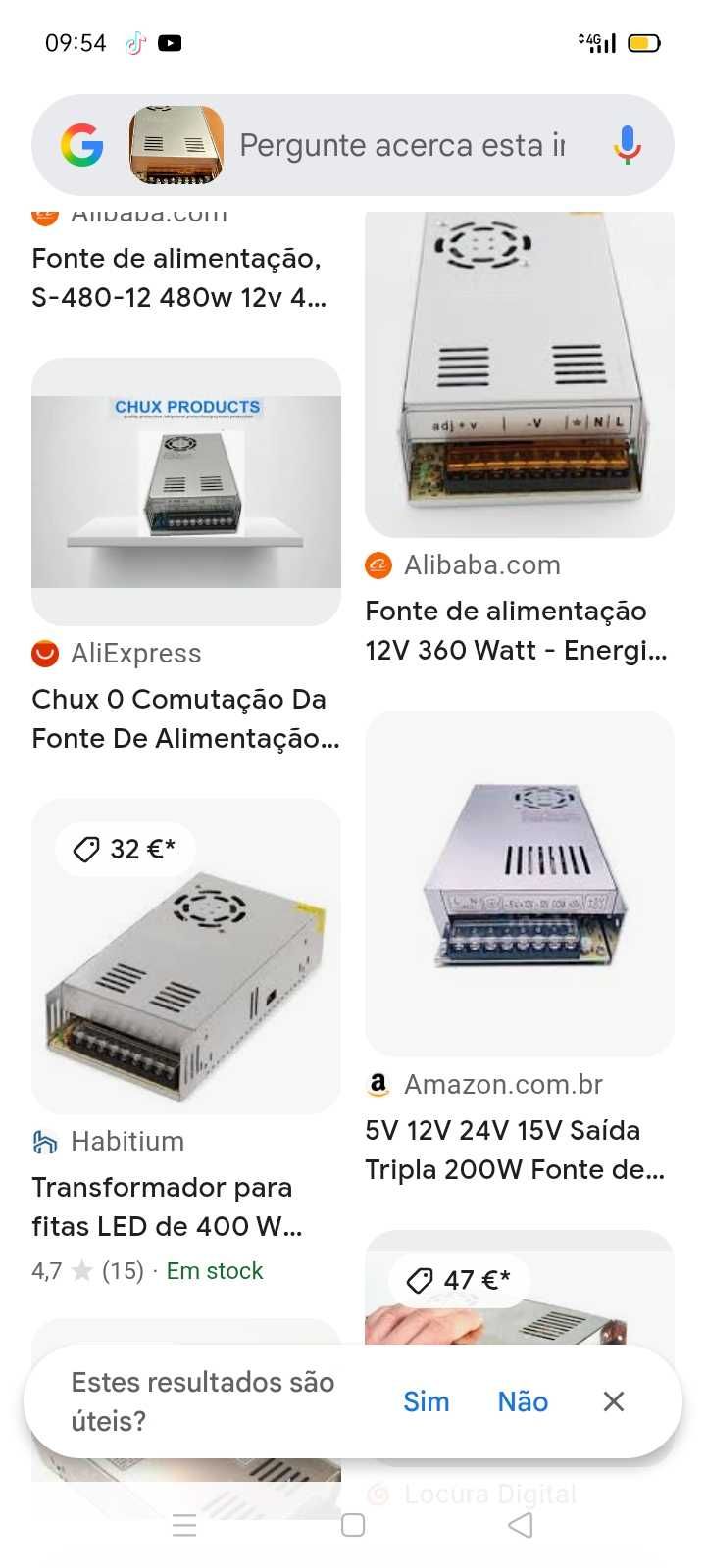 Fonte Alimentação 45€. Oportunidades