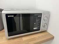 Mikrofalówka Gorenje srebrna szara 17l