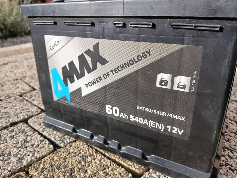 Akumulator 4max 60ah 540a