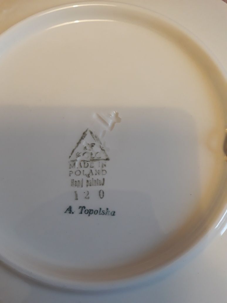Ceramiczny talerz Włocławek