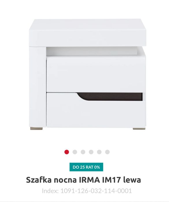 Szafka nocna IRMA lewa