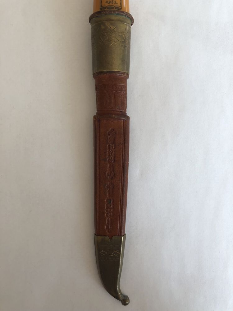 Nożyk helsinki 1952 Puukko Finka