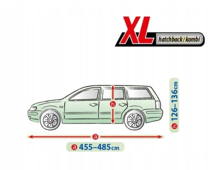 Pokrowiec samochodowy Mobile Garage XL (hatchback/kombi).  100zł.