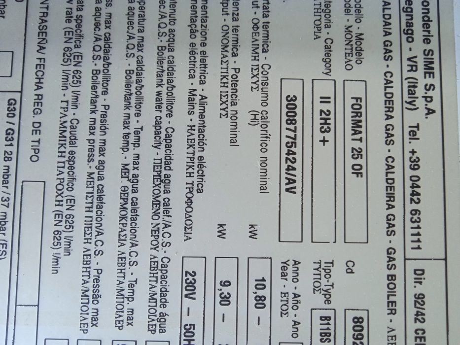Caldeira Sime Format 25