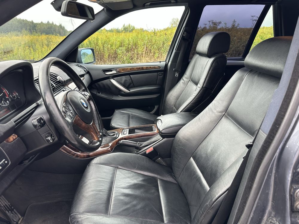 BMW X5 3.0d 184KM Duża Navi! Skóra! Szyber! Pakiet IS! Alu19! 4x4!