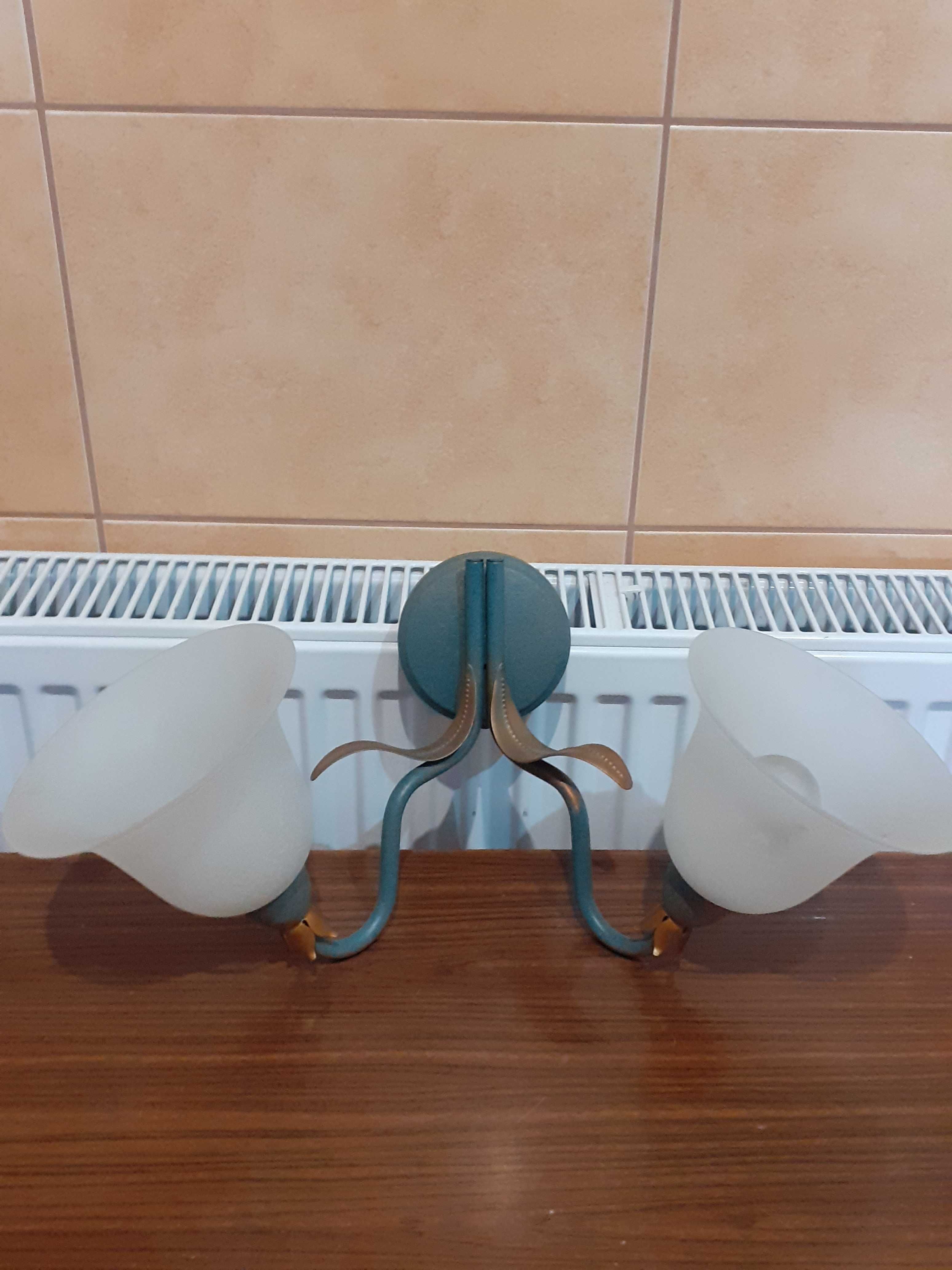 Sprzedam kinkiet i lampkę nocną metaloplastyka