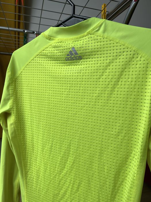 Adidas techfit Compression bluzka z długim rękawem roz.L z lajkry