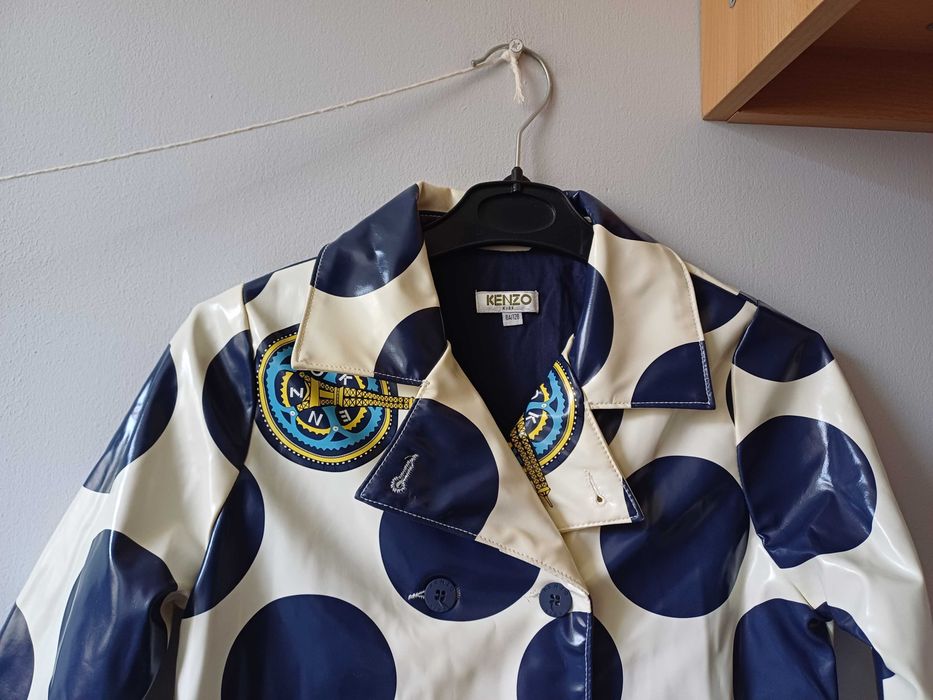 Kenzo płaszcz przeciwdeszczowy 128 cm 8 lat