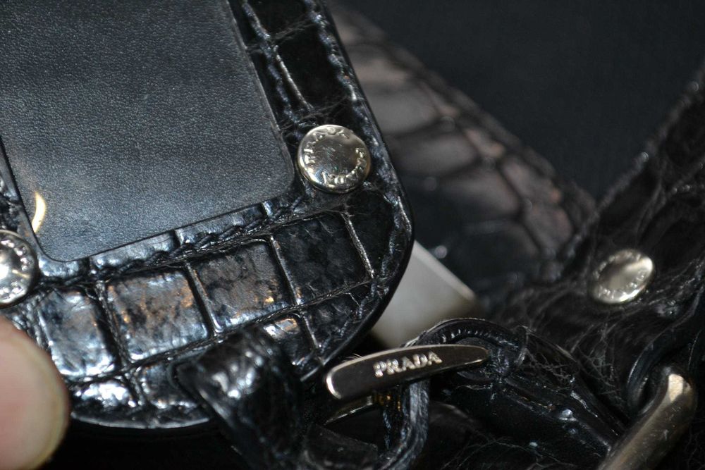 Prada сумка оригинал кожаная шопер большая
