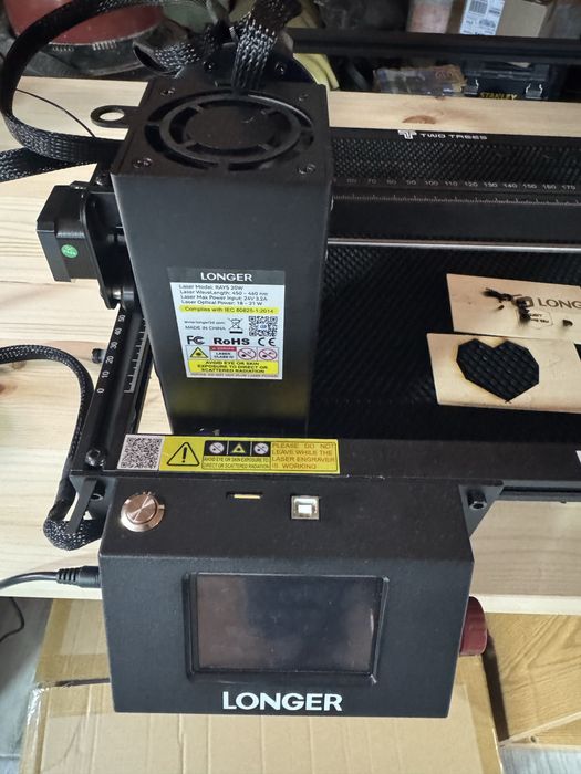 Gravadora a laser 20w e corte ate metal
