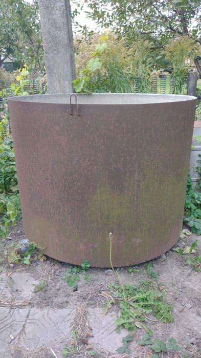 Бочка железная желізна