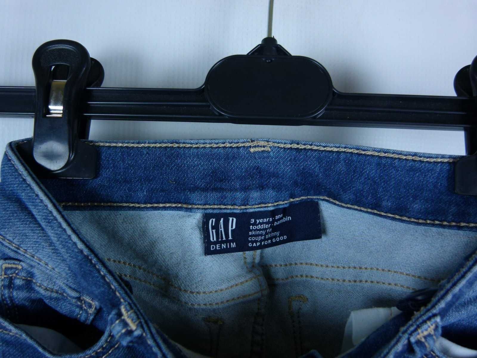 GAP Denim spodnie jeans skinny / 3 lata 98 cm