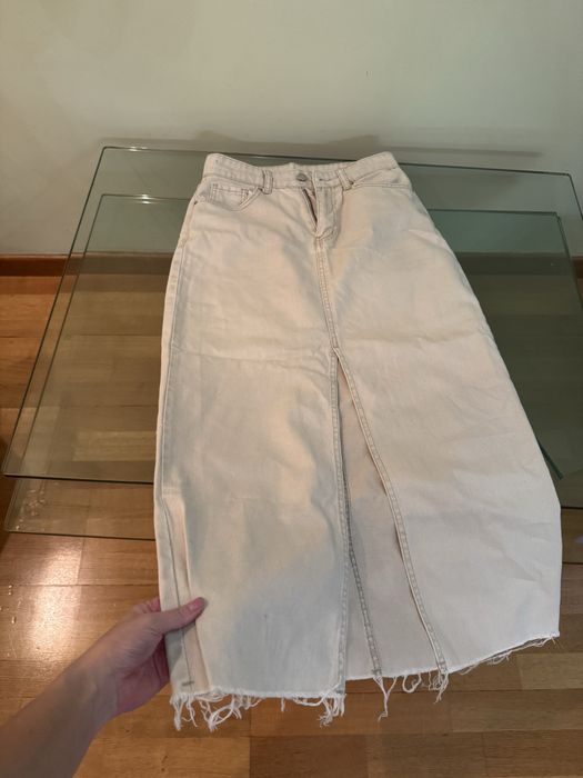 Спідниця довга s , джиносова бежева