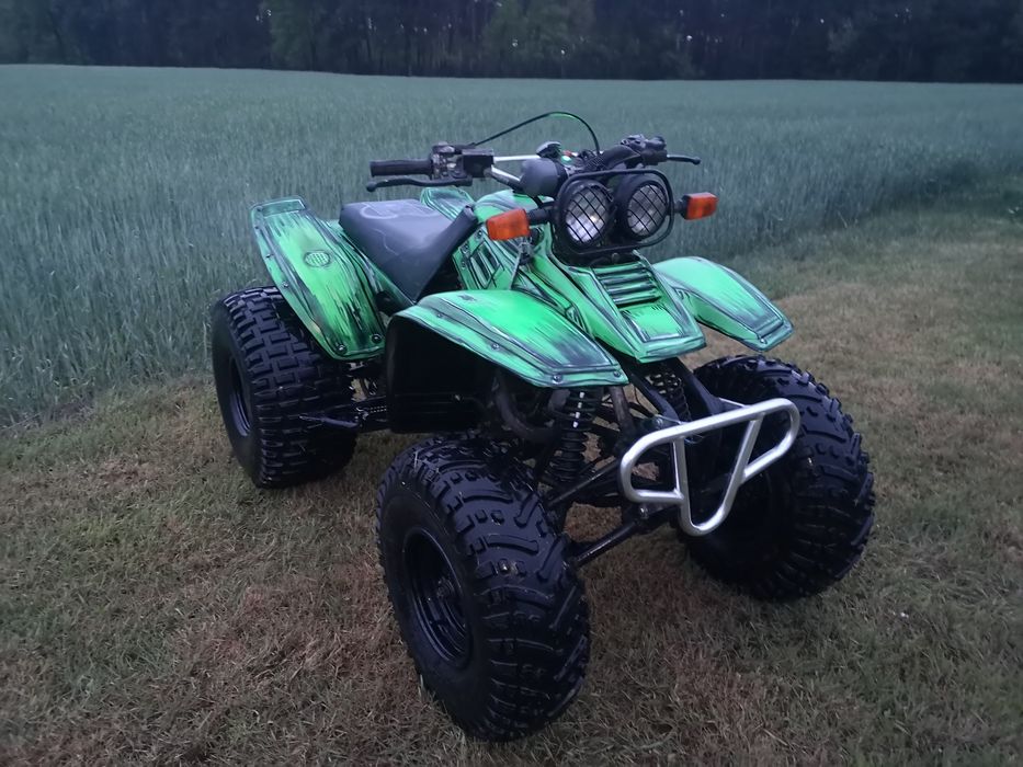 Yamaha Warrior 350 z Niemiec HOMOLOGACJA YFM350 X po serwisie