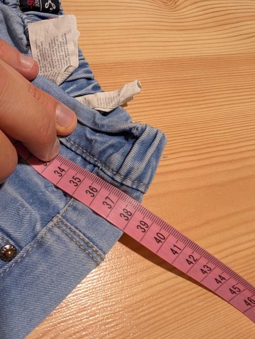 Damskie niebieskie jegginsy (joggers) House rozmiar S 36