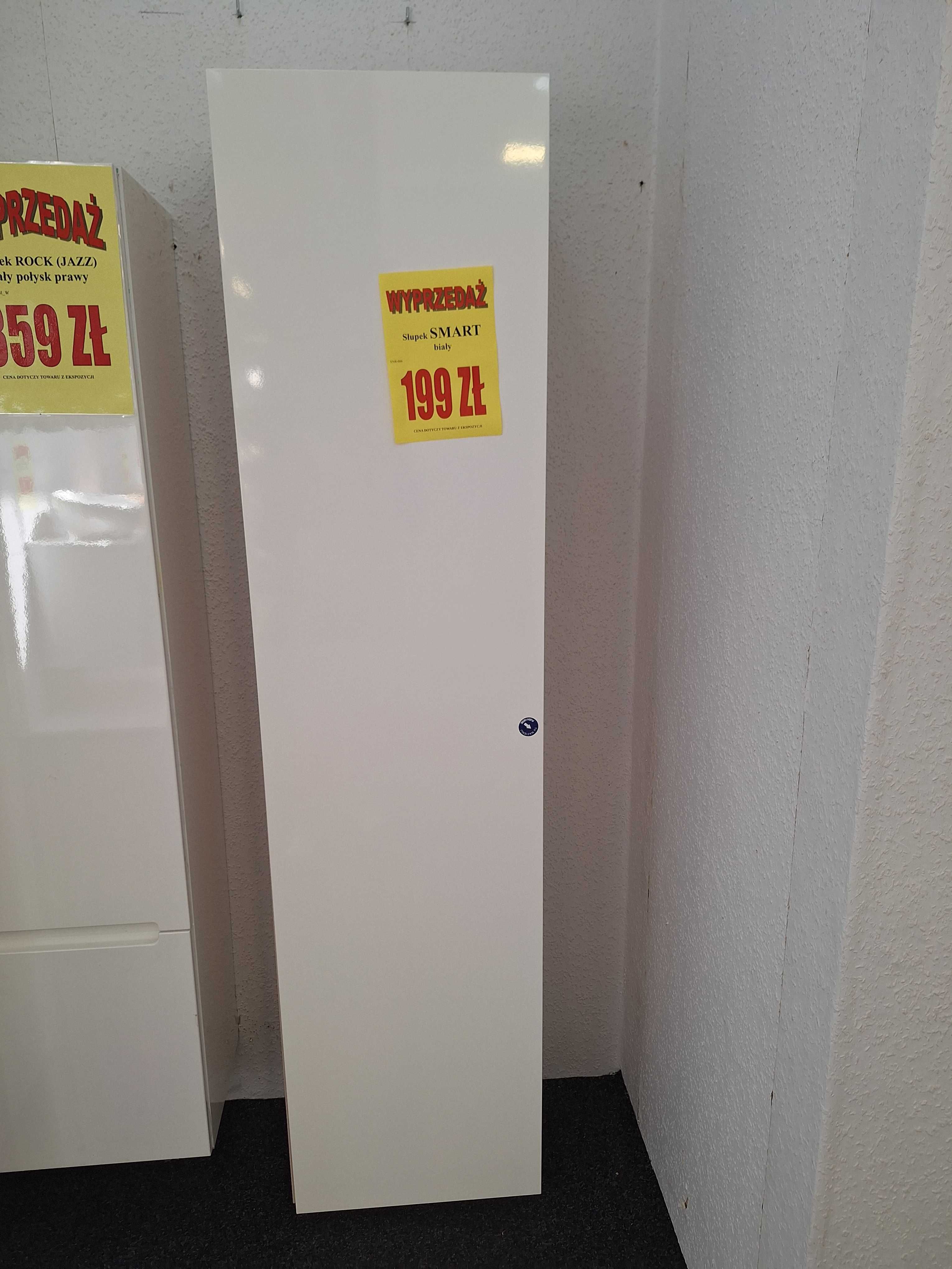 Szafka łazienkowa  Słupek SMART CERSANIT biały front S568-006