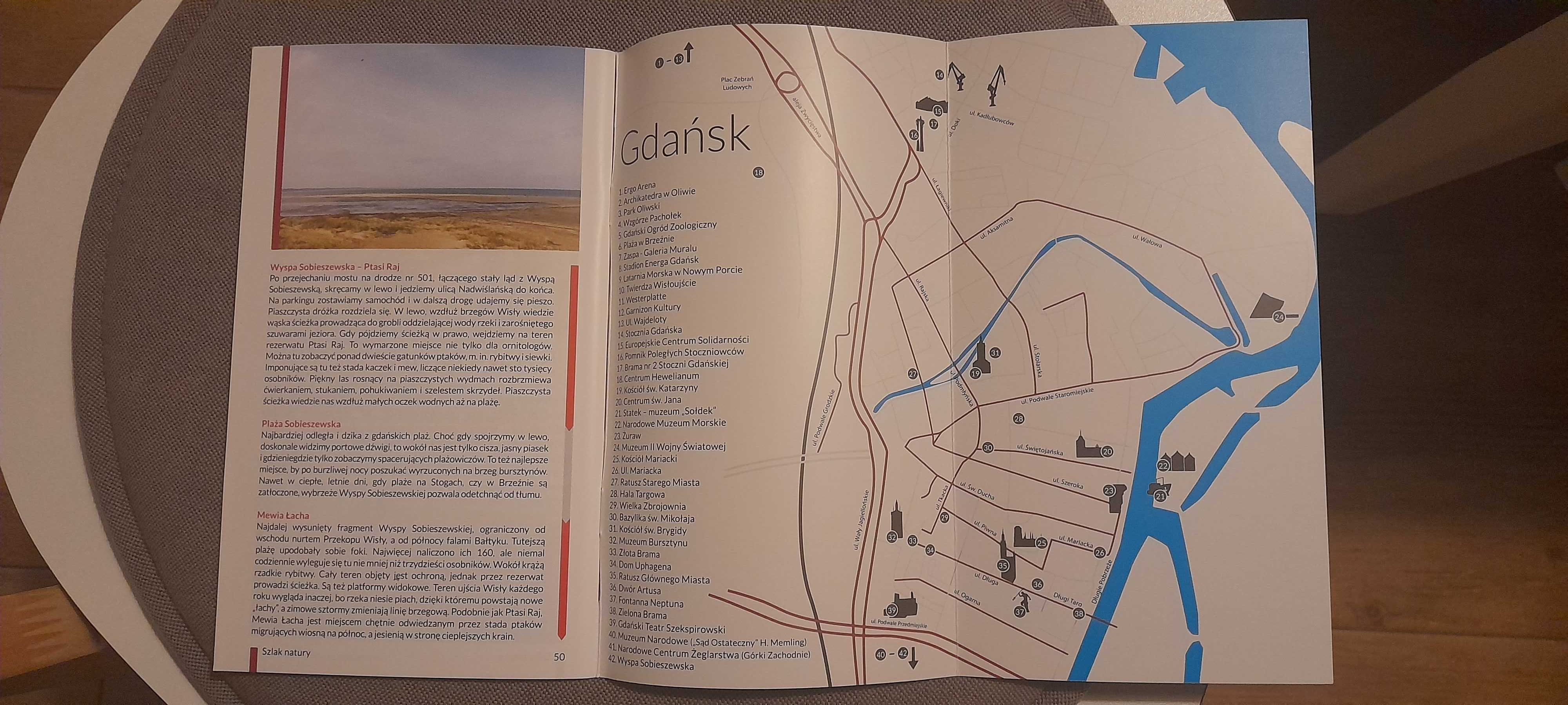 Gdańsk 2018 - folder/ broszura/ album/ przewodnik miejski